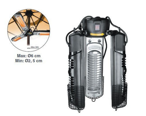 Imagen de CALEFACTOR BRAZOS ABATIBLES