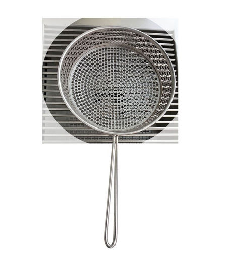 Imagen de Sartén 25cm perforada 7,2mm acero inox