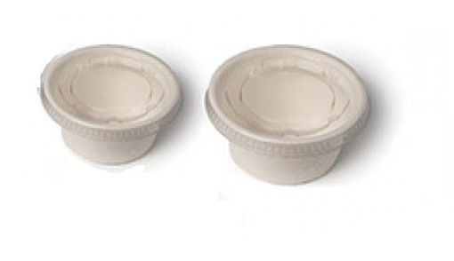 Imagen de Tapa PET Salsera blanca 60ml caña de azucar p/50