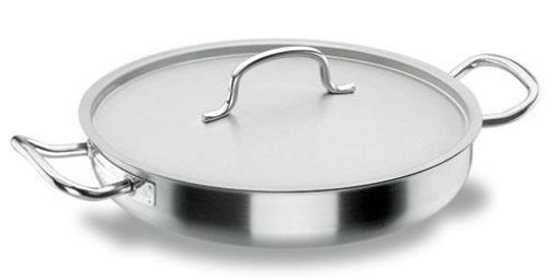 Imagen de PAELLERA 28 CHEF INOX C/TAPA