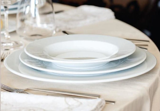 Imagen de PLATO LLANO 30CM BLANCO ESTORIL
