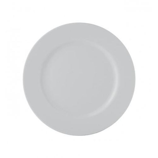 Imagen de PLATO LLANO 25CM BLANCO ESTORIL